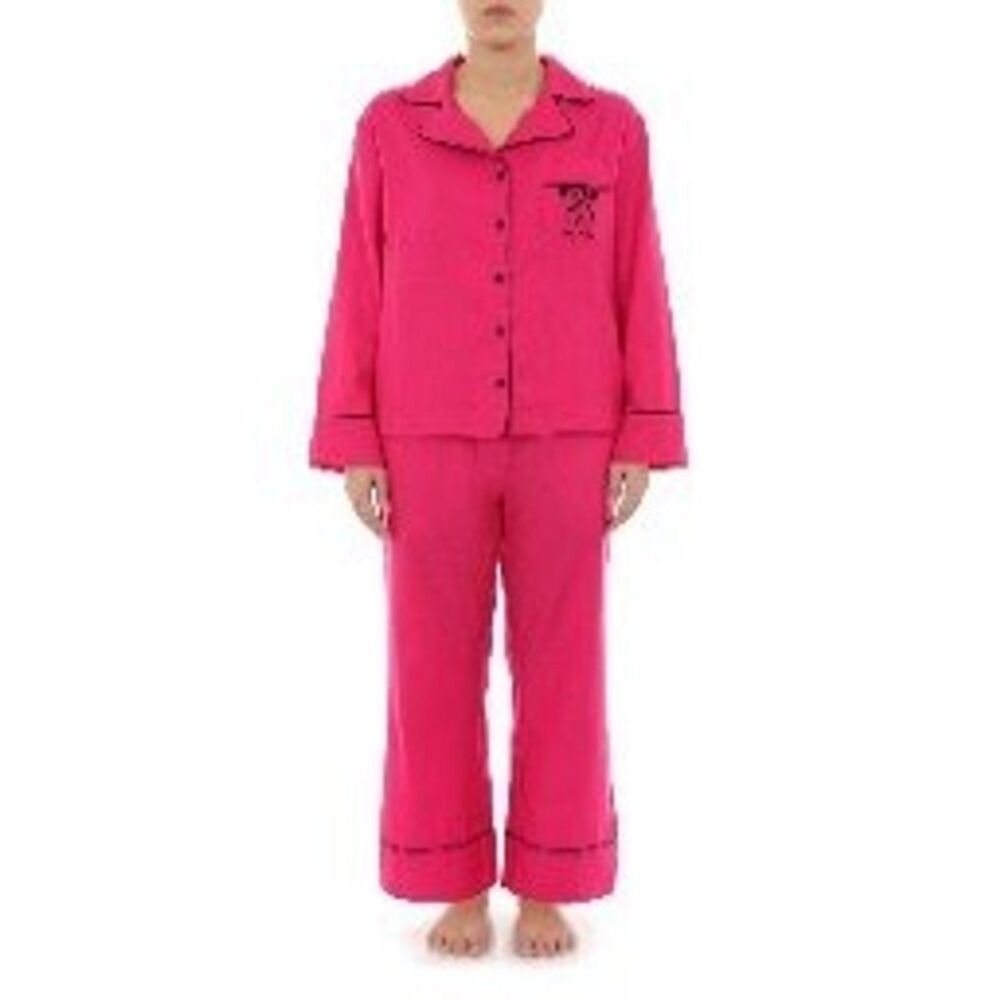 Moschino Pink Viscose Set Women's Sleepwear